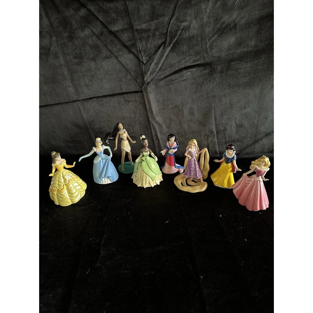 Disney 8 Piece Princess PVC Figurine Playset